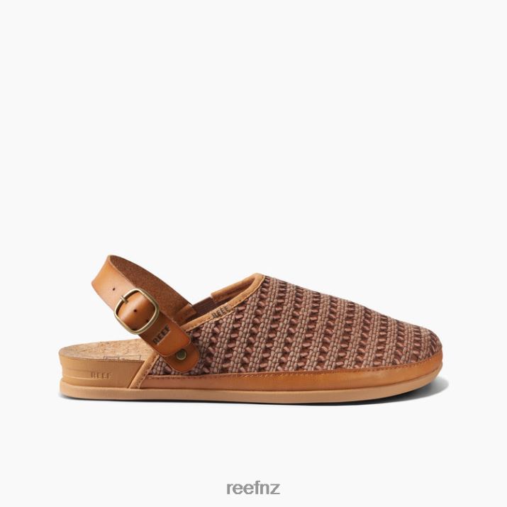 Reef Shoes NZ 62JVZ228 - Cushion Sage Woven Women Brunette Reef