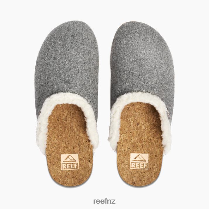 Reef Shoes NZ 62JVZ234 - Cushion Sage Cozy Women Grey Reef