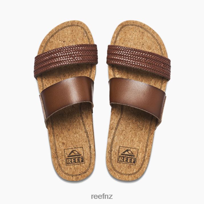 Reef Shoes NZ 62JVZ23 - Cushion Vista Hi Women Chocolate Reef