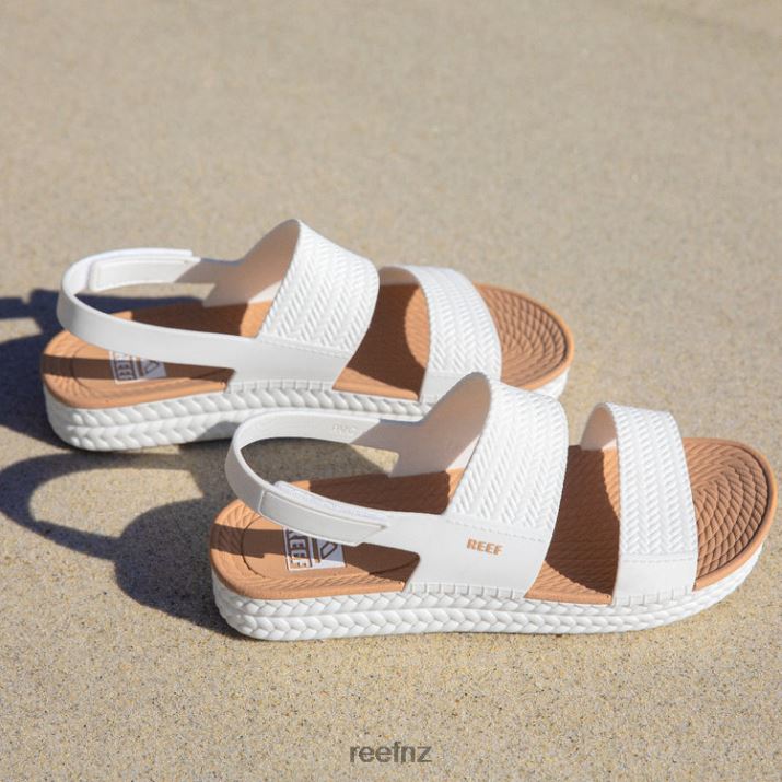Reef Shoes NZ 62JVZ26 - Reef Water Vista Women White/Tan