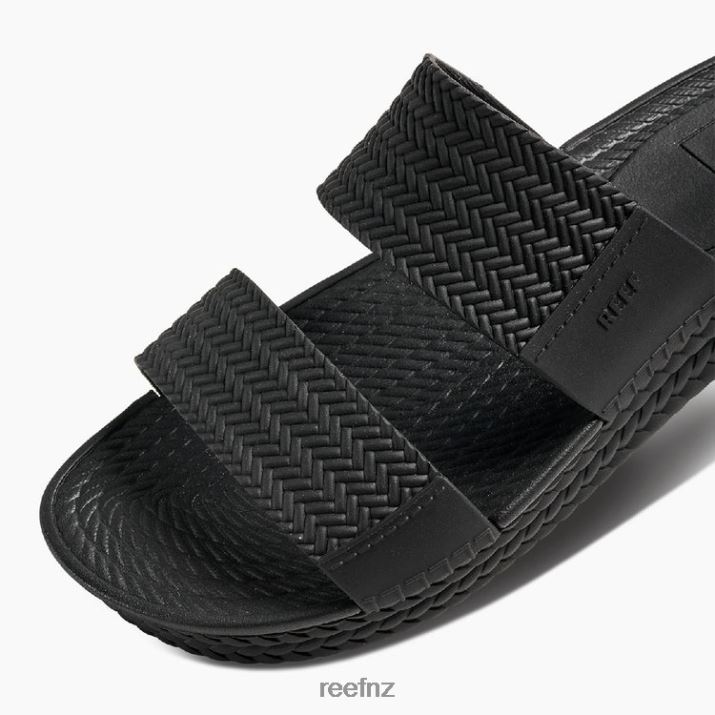 Reef Shoes NZ 62JVZ31 - Water Vista Slide Women Black Reef