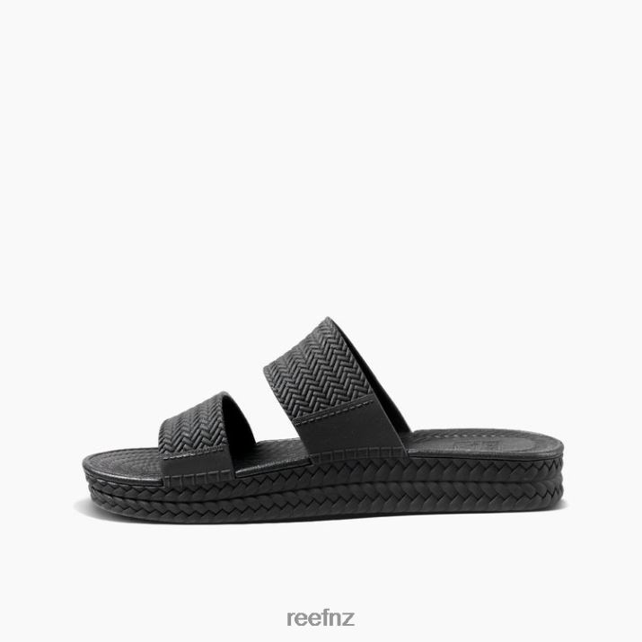 Reef Shoes NZ 62JVZ31 - Water Vista Slide Women Black Reef