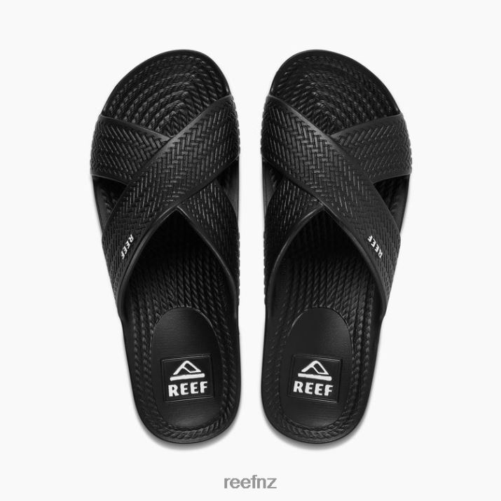 Reef Shoes NZ 62JVZ35 - Water X Slide Women Black Reef