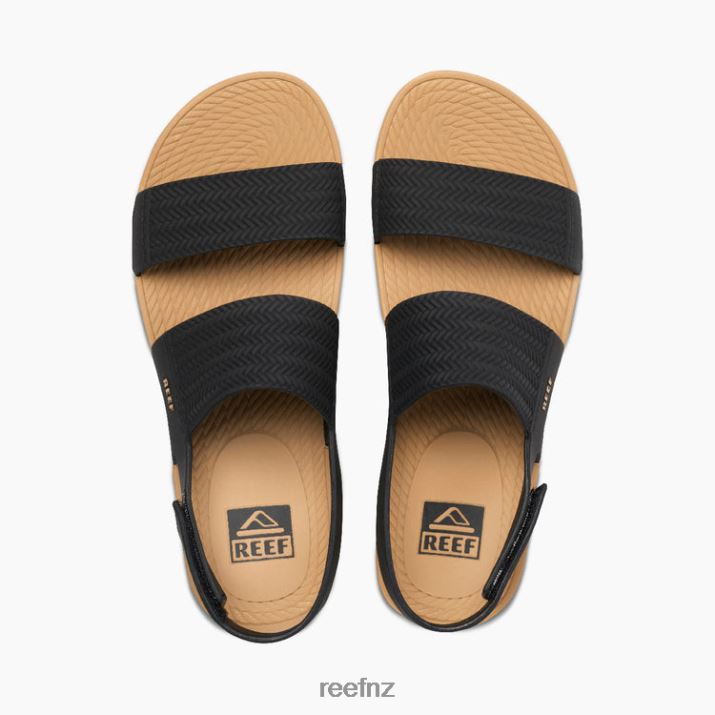 Reef Shoes NZ 62JVZ44 - Reef Water Vista Women Black/Tan