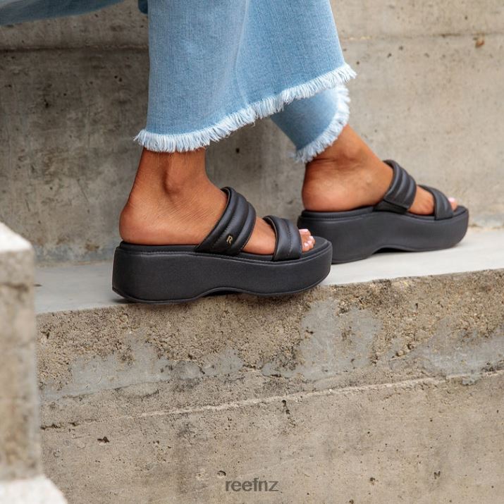 Reef Shoes NZ 62JVZ45 - Lofty Lux Hi Women Black Reef