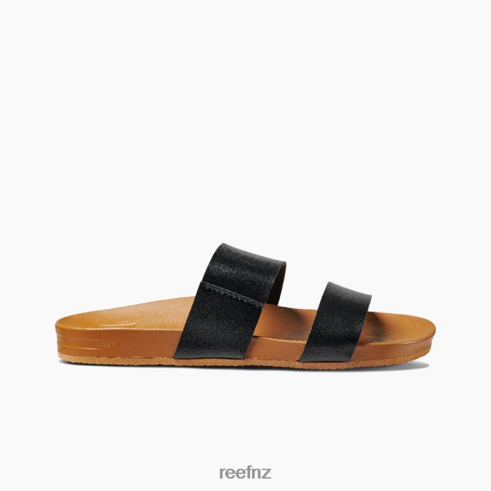 Reef Shoes NZ 62JVZ55 - Cushion Vista Women Black/Natural Reef