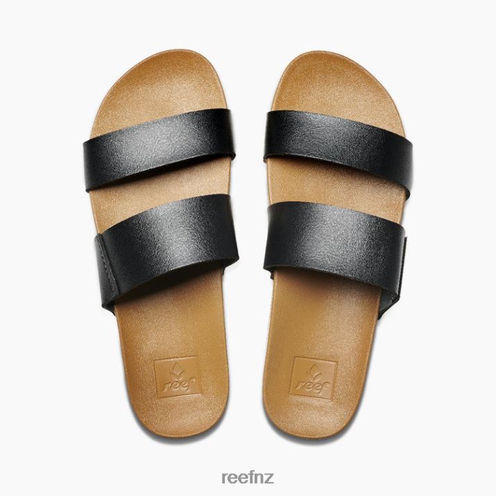 Reef Shoes NZ 62JVZ55 - Cushion Vista Women Black/Natural Reef