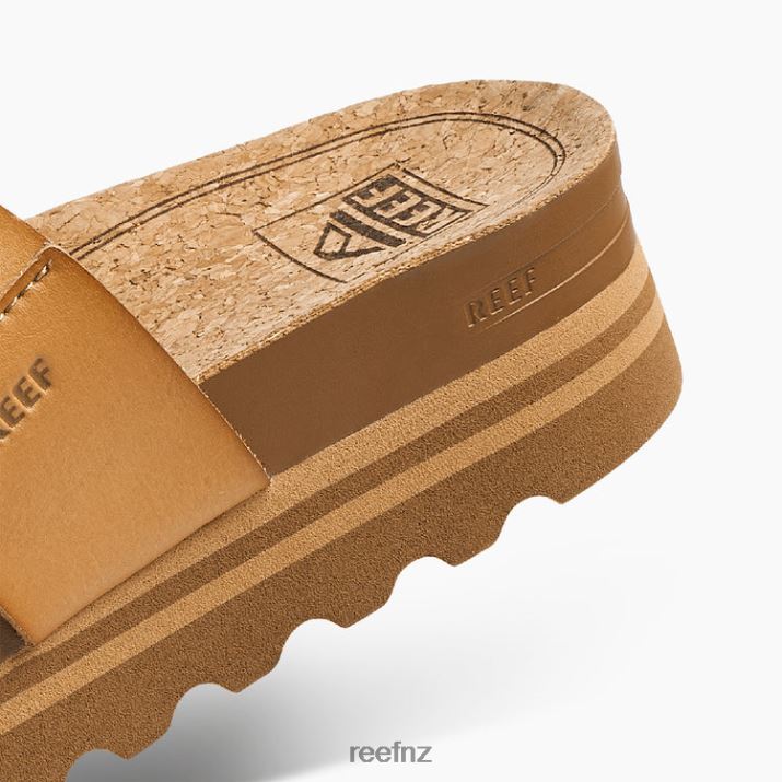 Reef Shoes NZ 62JVZ5 - Cushion Vista Hi Women Natural Braid Reef
