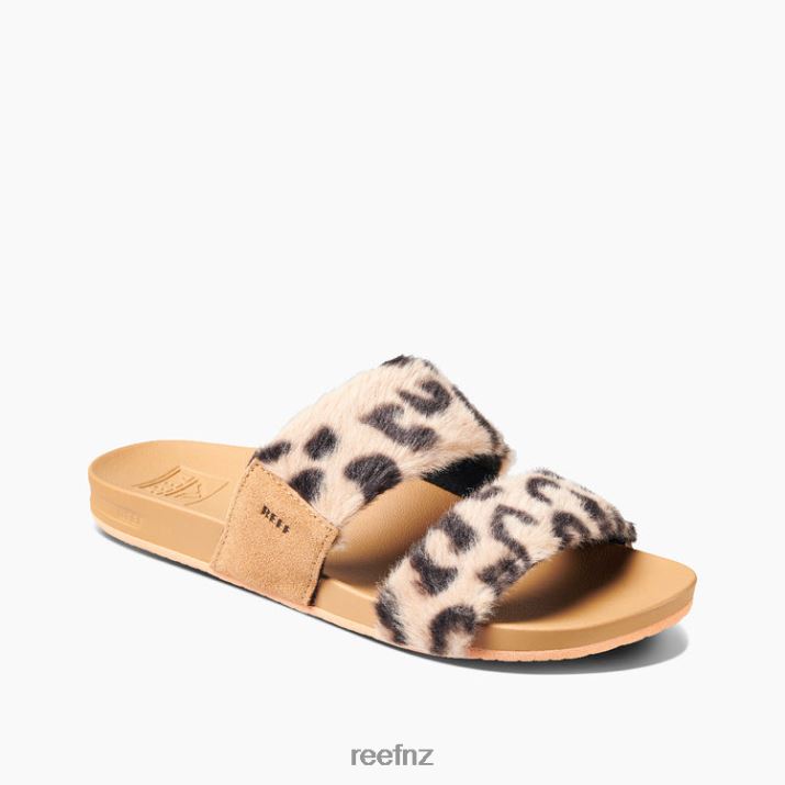 Reef Shoes NZ 62JVZ65 - Cushion Vista Cozy Women Leopard Reef