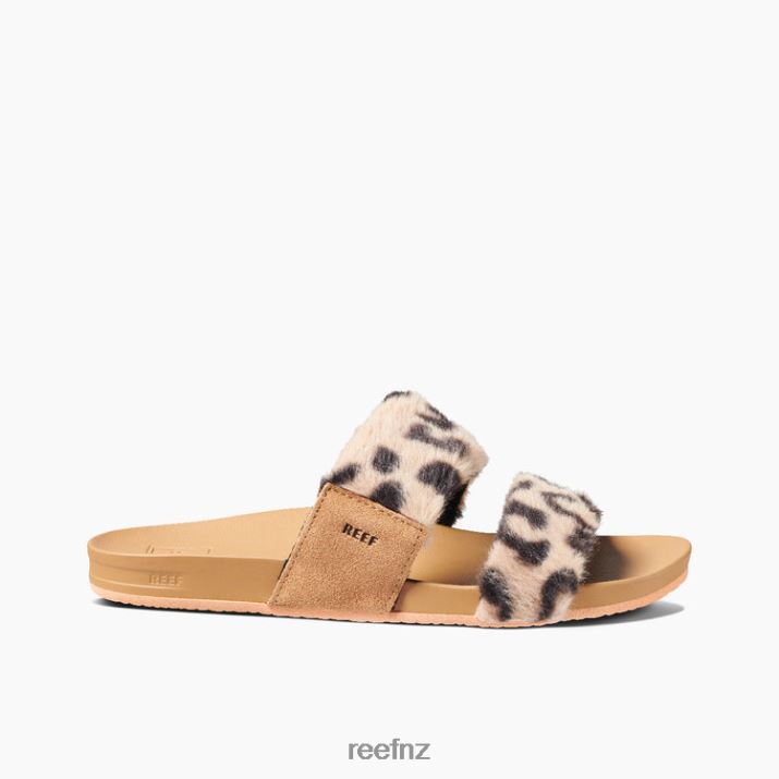Reef Shoes NZ 62JVZ65 - Cushion Vista Cozy Women Leopard Reef