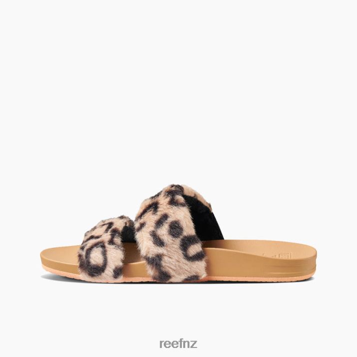 Reef Shoes NZ 62JVZ65 - Cushion Vista Cozy Women Leopard Reef