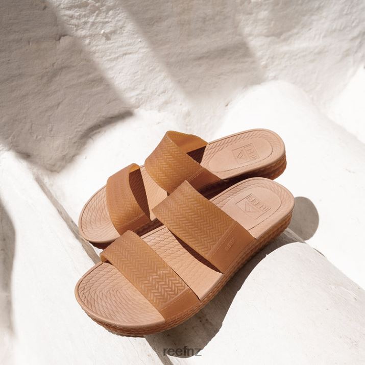 Reef Shoes NZ 62JVZ89 - Water Vista Slide Women Adobe Reef