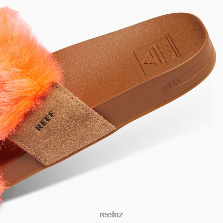 Reef Shoes NZ 62JVZ90 - Cushion Vista Cozy Women Neon Poppy Reef