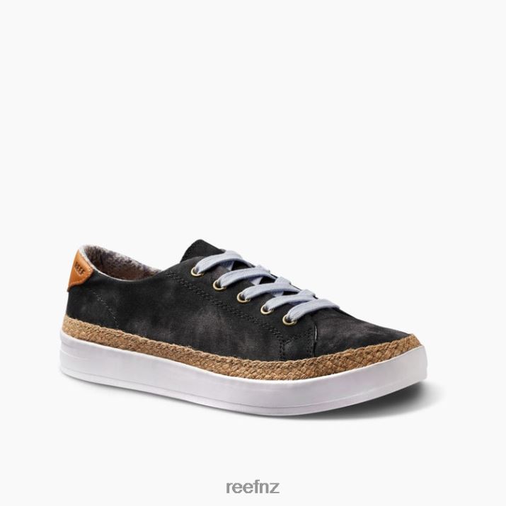 Reef Shoes NZ 62JVZ242 - Cushion Sunset Women Washed Black Reef
