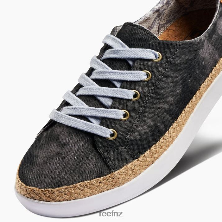 Reef Shoes NZ 62JVZ242 - Cushion Sunset Women Washed Black Reef