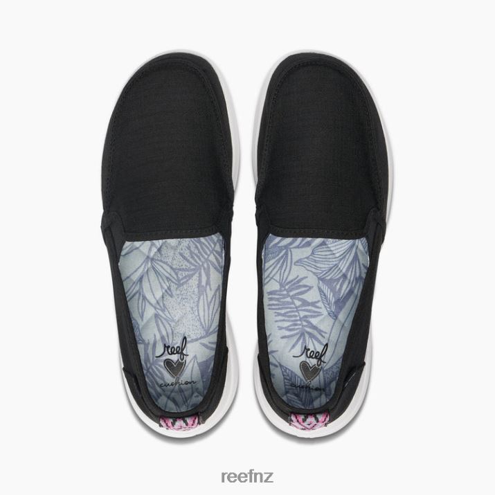 Reef Shoes NZ 62JVZ246 - Cushion Coast Autumn Women Black Reef