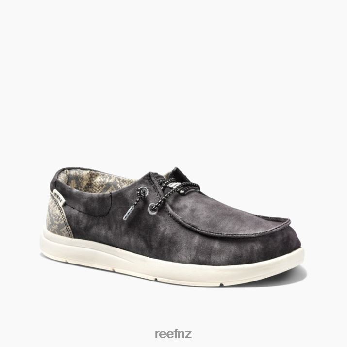 Reef Shoes NZ 62JVZ248 - Reef Cushion Coast Women Washed Black