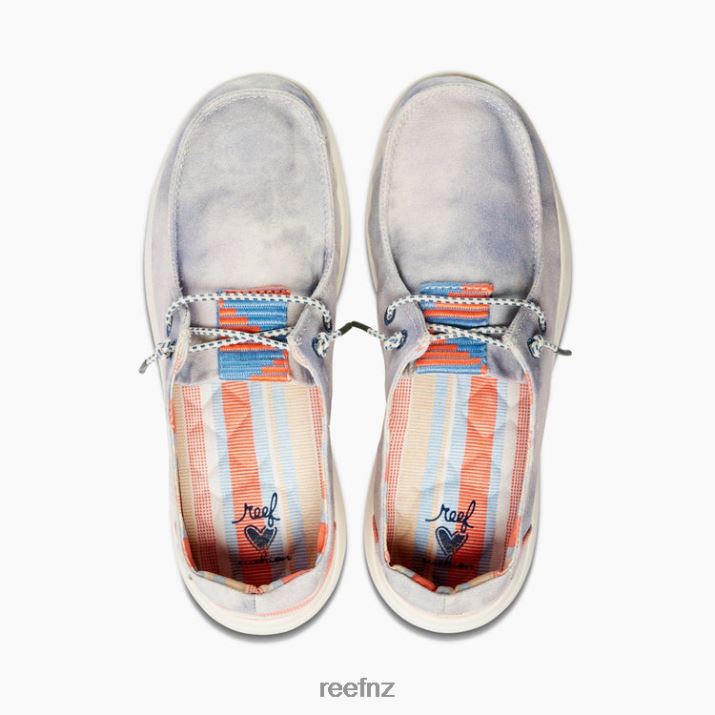 Reef Shoes NZ 62JVZ250 - Reef Cushion Coast Women Washed Ocean
