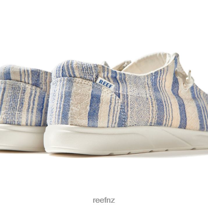 Reef Shoes NZ 62JVZ263 - Reef Cushion Coast Women Blue Stripe